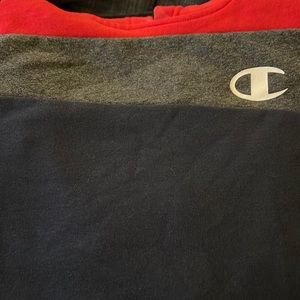 Boys size large champion hoodie